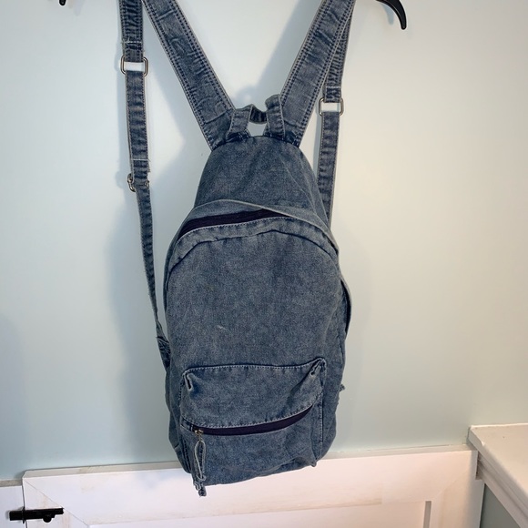 denim backpack primark